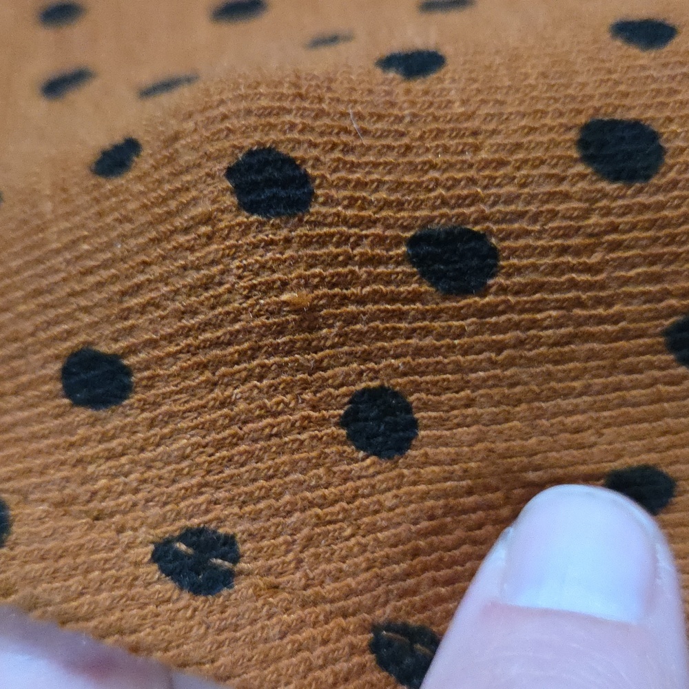 Old Navy Brown/Burnt Orange Polka Dot Romper Jumpsuit Size S - Picture 10 of 10